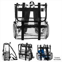 JH35105B Clear Buckle Backpack